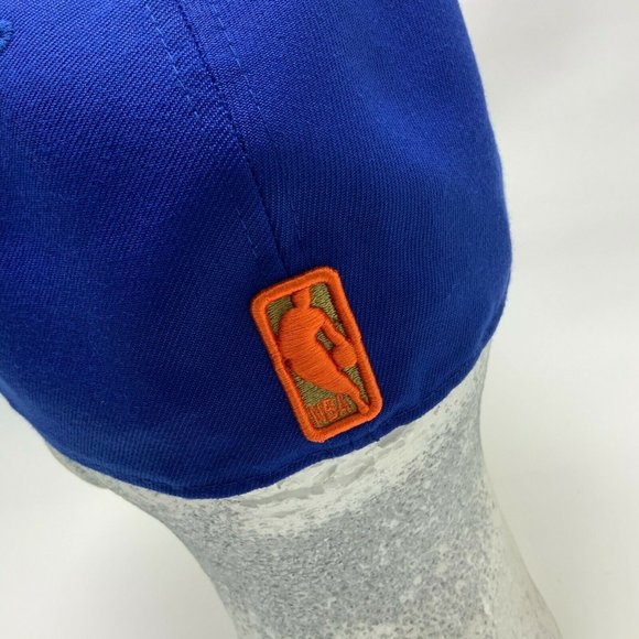 Royal Blue New York Knicks Orange Visor Gray Bottom Gameday  New Era Cap NBA NY Knicks Royal Blue Orange 59FIFTY Hat